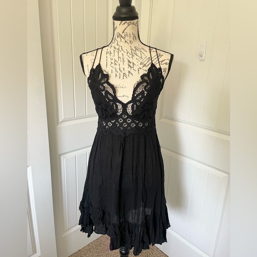 Free People Adella Slip Dress